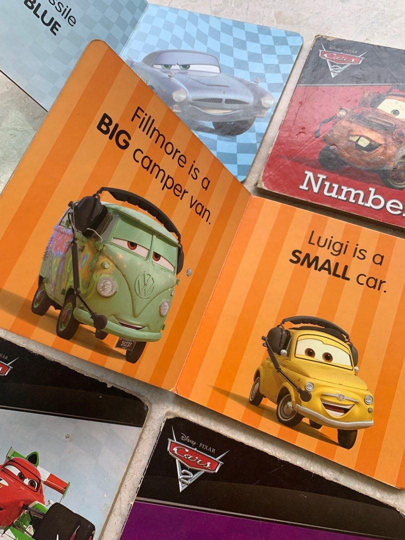 Book Bundle 13x Disney Cars Lightning McQueen books, Hobbies & Toys