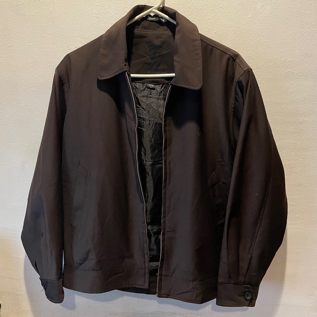 Bootleg YSL Coach Jacket, Men's Fashion, Coats, Jackets and Outerwear ...
