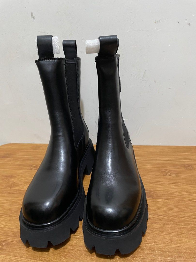黑色Boots, 女裝, 鞋, 靴- Carousell