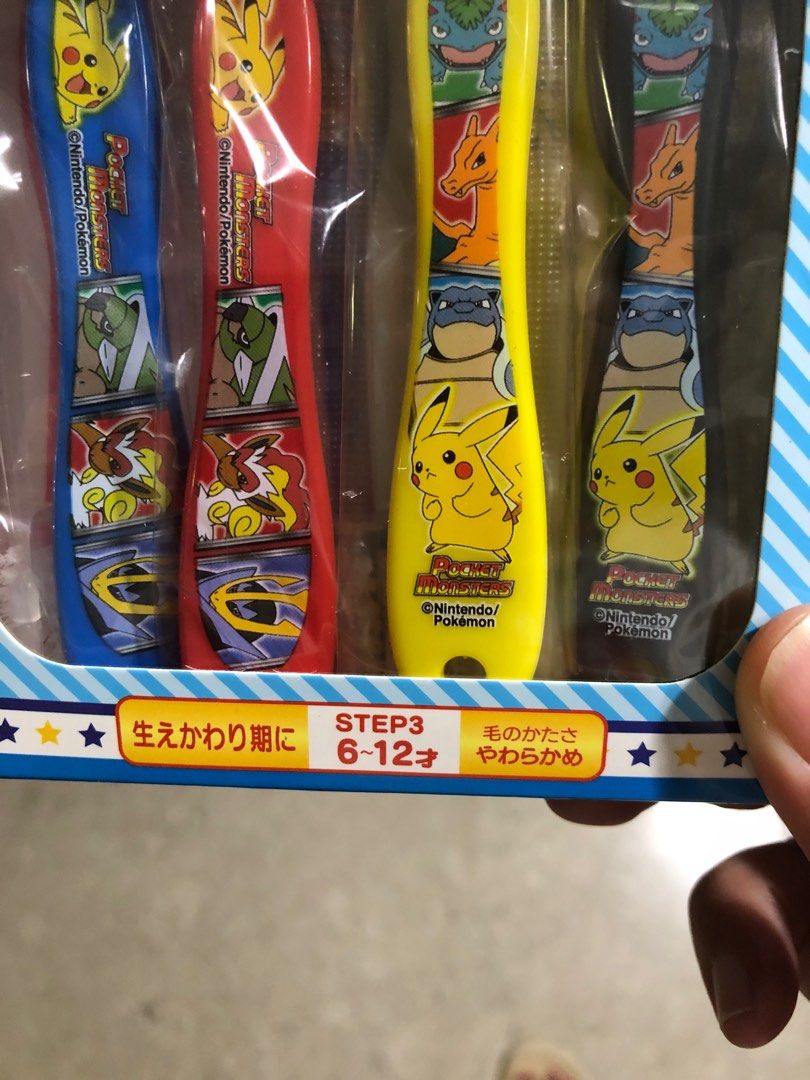 Brand new BN pokemon Toothbrush, Babies & Kids, Bathing & Changing, Baby Toiletries & Grooming