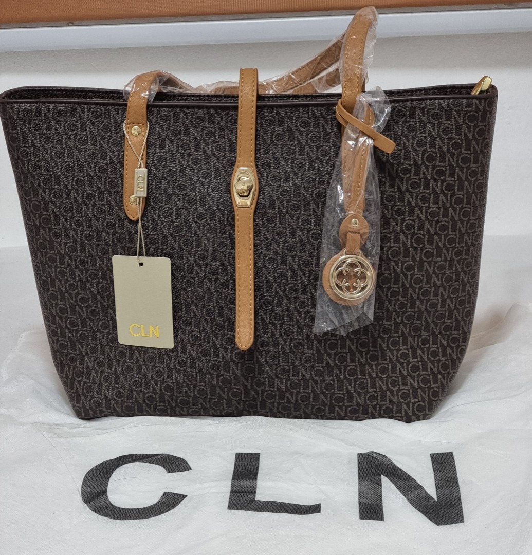 Original CLN sling bag. Brown. Good as new!, Women's Fashion, Bags