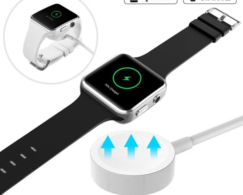 BRAND NEW MAGNETIC CHARGER ADAPTER QI WIRELESS FOR WATCH E.G