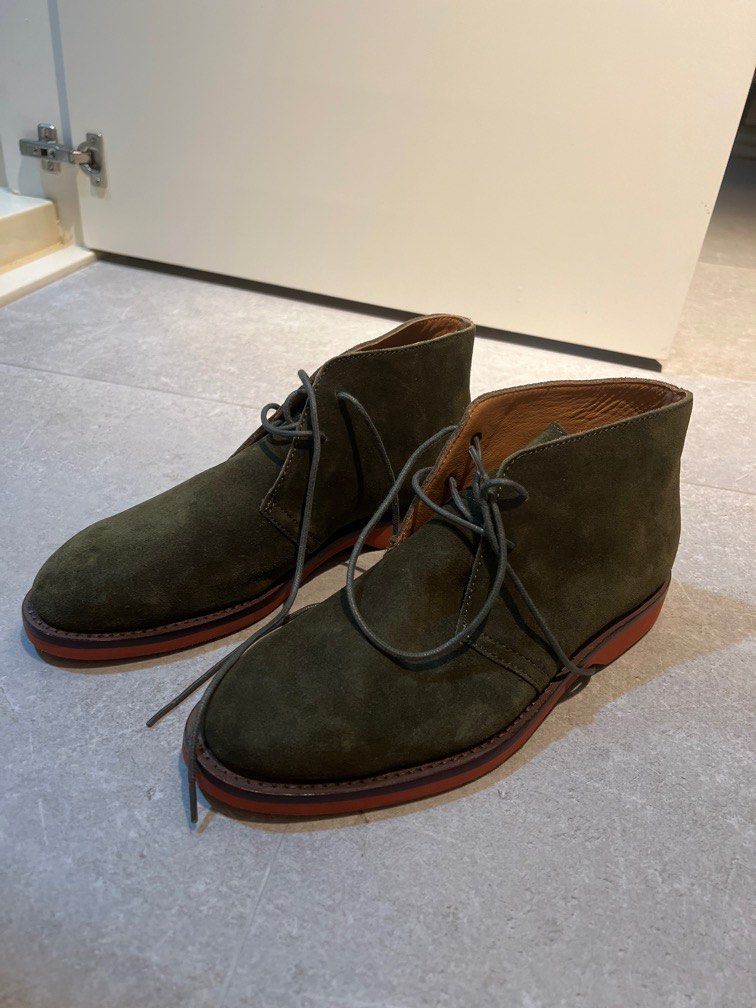 Ralph lauren suede best sale shoes