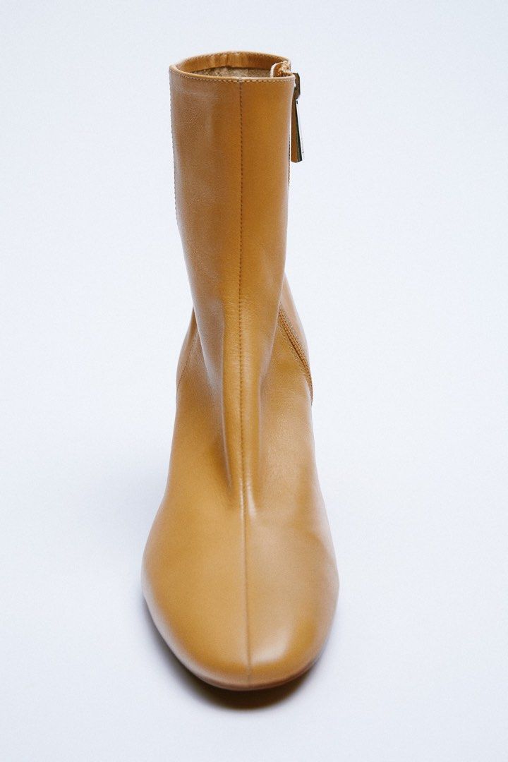 Zara camel boots online