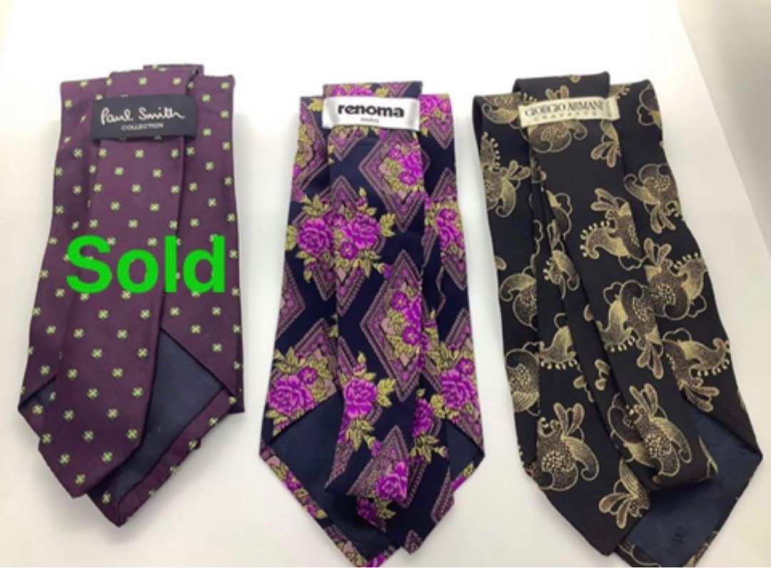 branded necktie