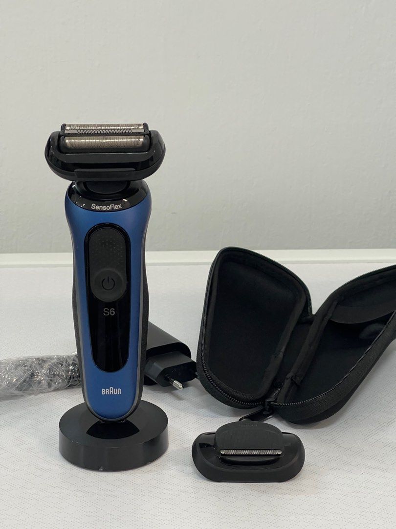 Braun Series 6 Shaver with Travel Case, Blue