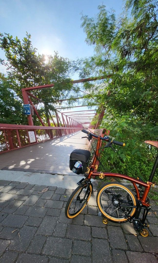 Brompton s6l flame lacquer top