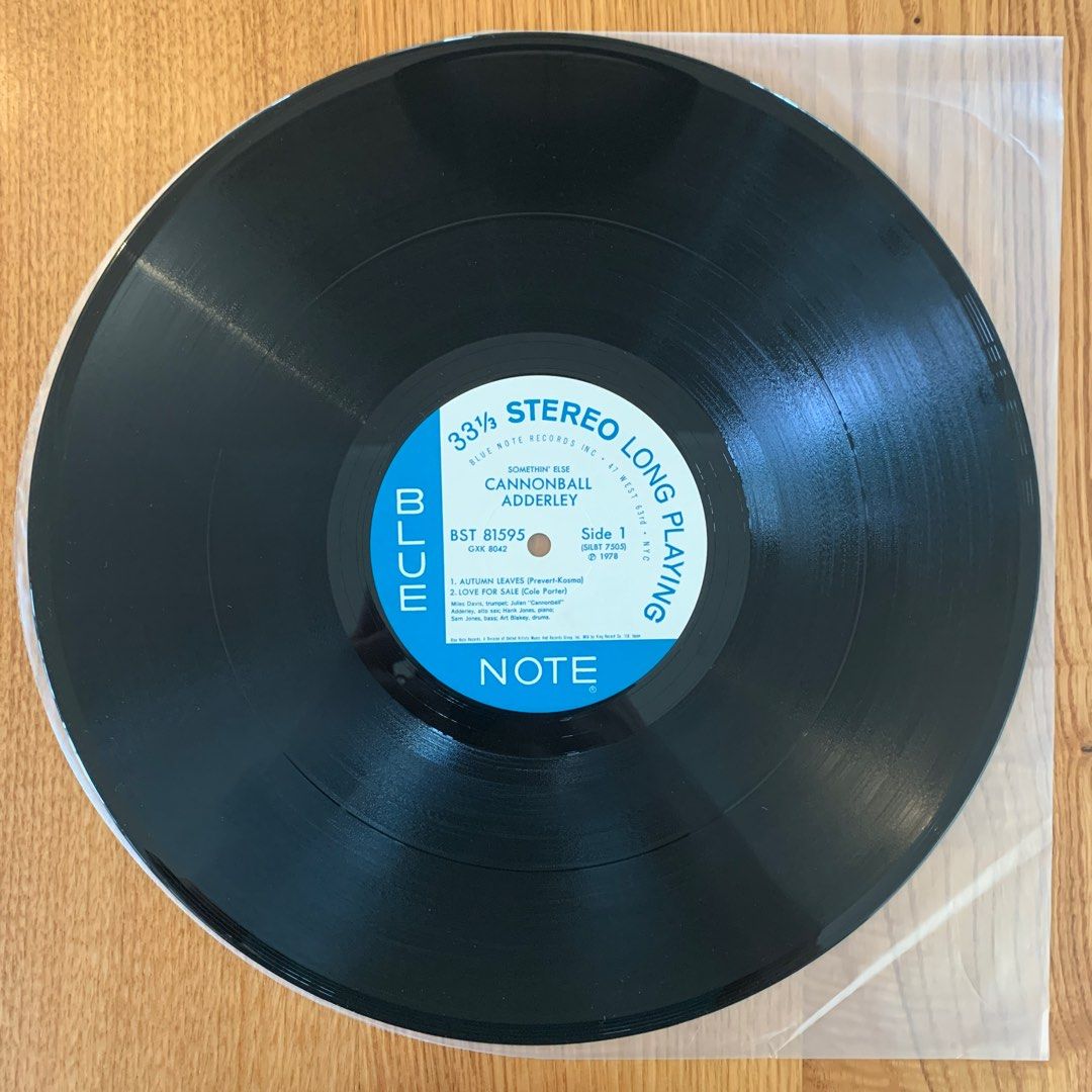 Cannonball Adderley Somethin' Else Vinyl (Jazz, Jap 1978), Hobbies & Toys, Music & Media