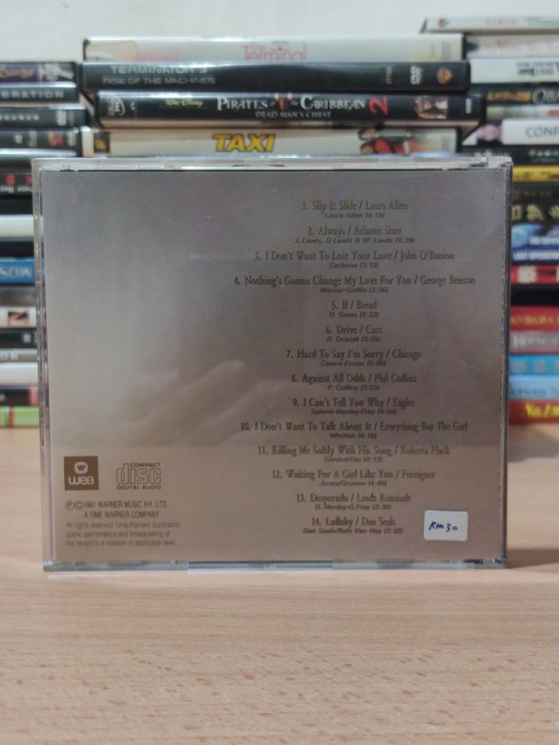 (CD) Best Of Everlasting Love Songs, Hobbies & Toys, Music & Media, CDs ...