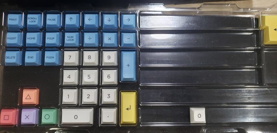 Chalk Dye-Sub Keycaps [KBDFANS], Computers & Tech, Parts & Accessories ...