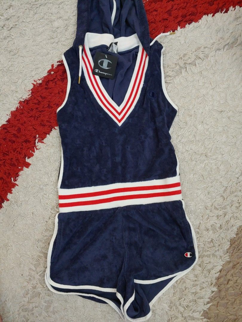Champion jumpsuit shorts new arrivals