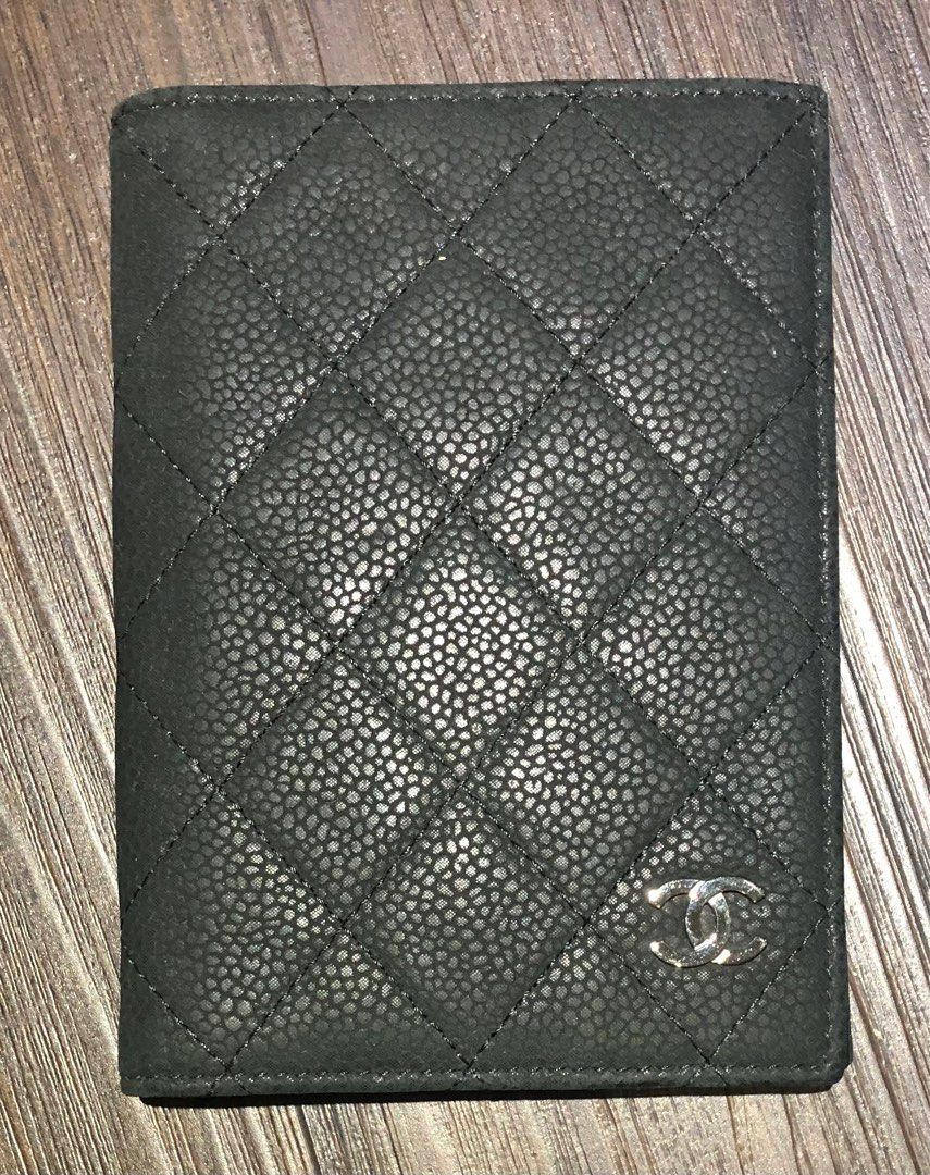 Chanel passport holder, Luxury, Accessories on Carousell