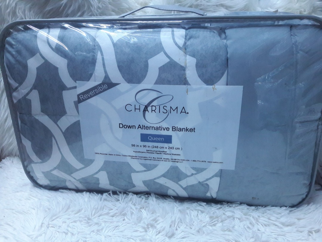 CHARISMA QUEEN DOWN ALTERNATIVE BLANKET, Furniture & Home Living
