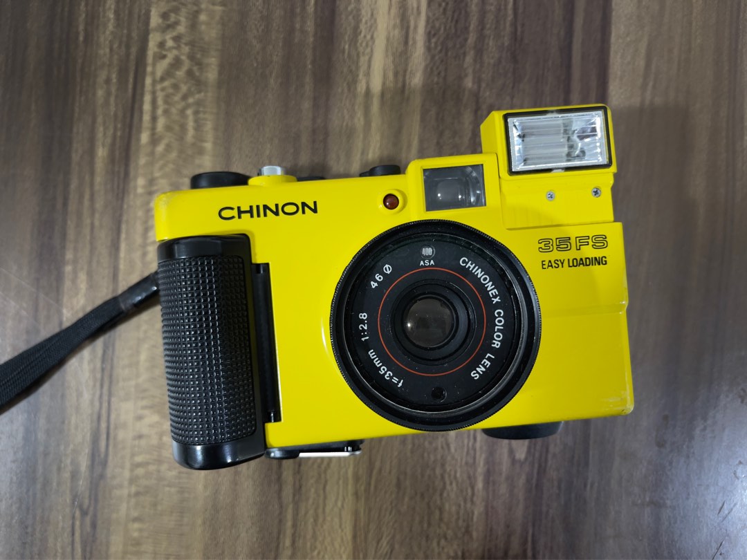 Chinon 35FS Easy Loading (Film Camera), Photography, Cameras on Carousell