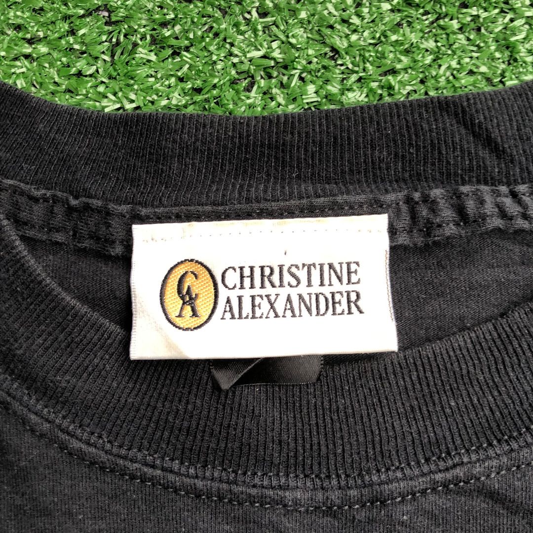 Christine Alexander Tshirt Swarovski, Men's Fashion, Tops & Sets