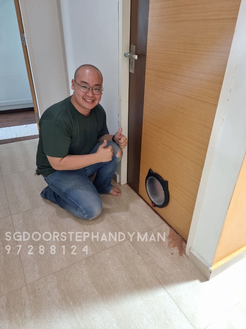 Soundproof cat 2024 door