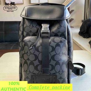 Coach authentic leather crossbody sling bag men