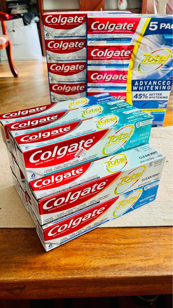 COLGATE Total 4.8 oz (136 g), Beauty & Personal Care, Oral Care on ...