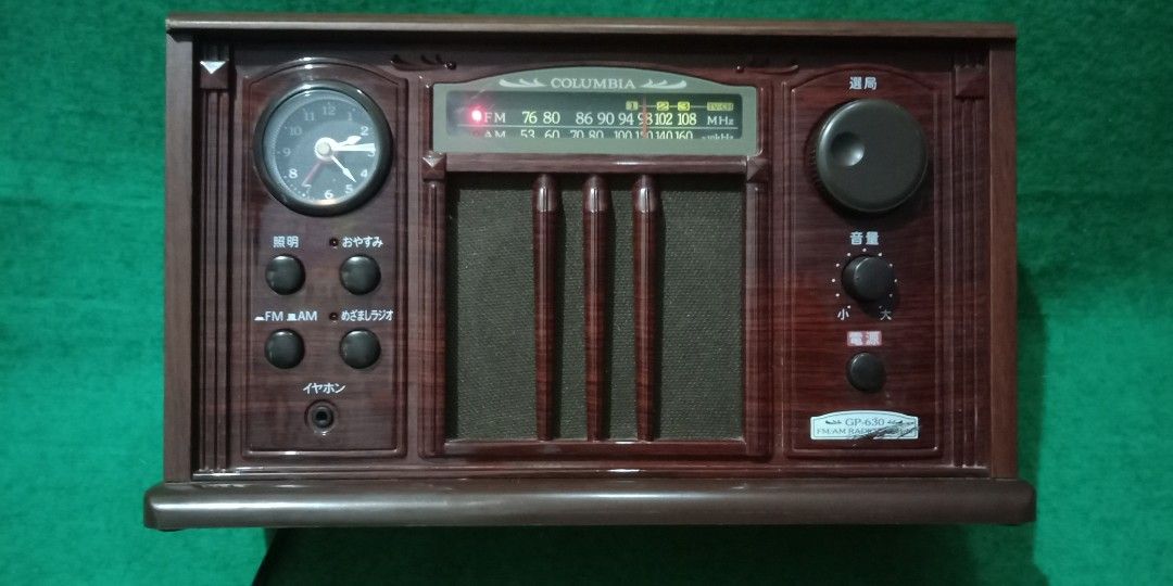 ◆新品未使用  COLLMBIA  GP-630  レトロ・ラジオ話しは長くなってしまいましたが