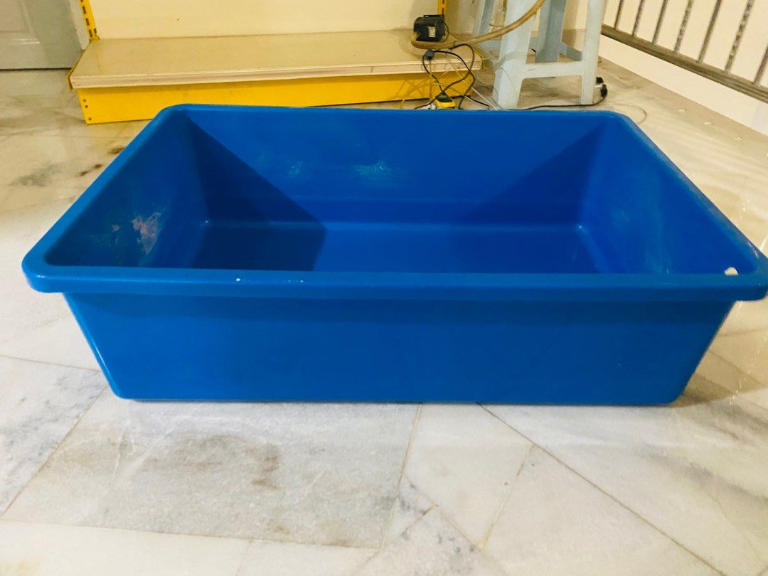 Large Food Storage tank/ Big Plastic Basin Tray Storage Fish Tank ...