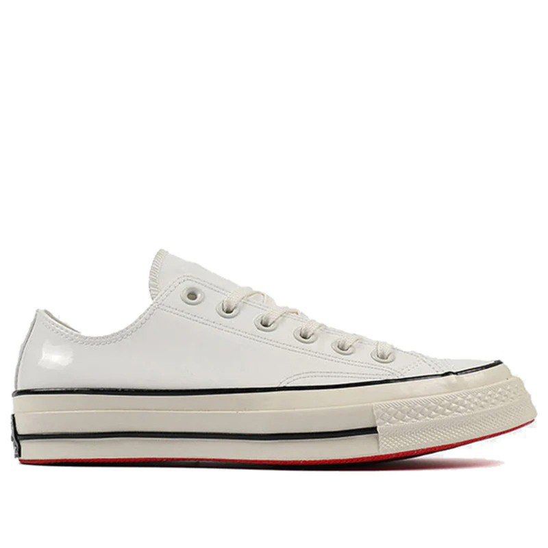 White patent online leather converse