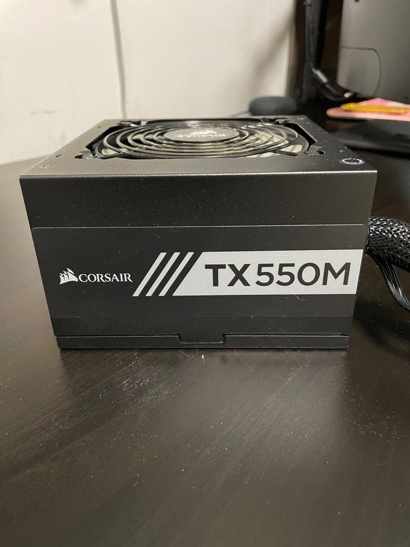 Corsair TX550M Power Supply, Computers & Tech, Desktops on Carousell