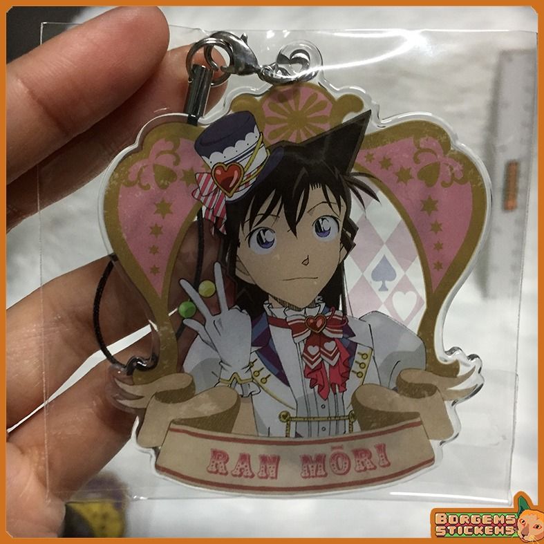 Detective Conan keychain strap Conan, Makoto, Suzuki, Ran