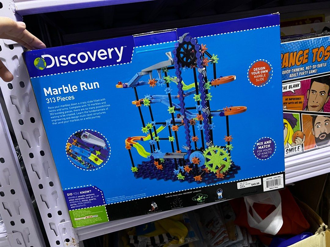 DISCOVERY MARBLE RUN, Hobbies & Toys, Toys & Games on Carousell