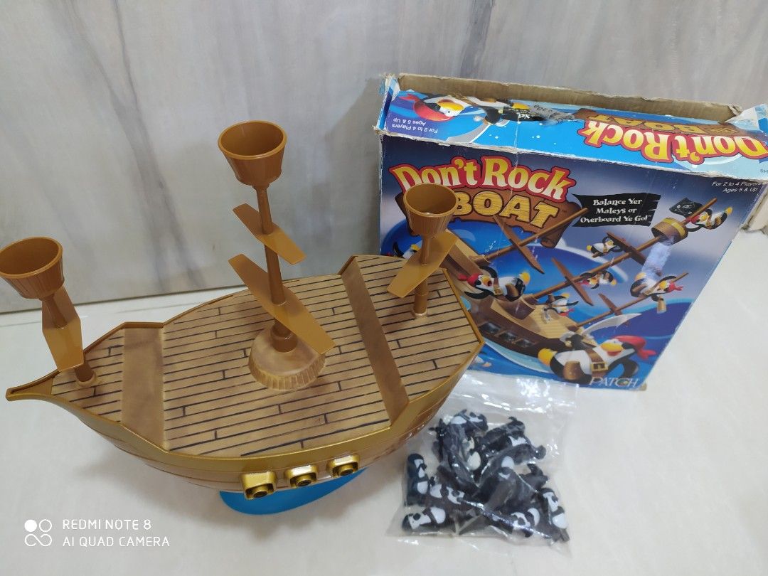 Don't Rock Your Boat game, Hobbies & Toys, Toys & Games on Carousell