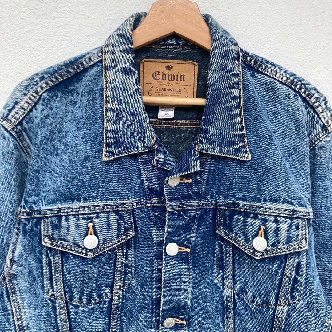 Edwin vintage jeans jacket Men s Fashion Coats Jackets and Outerwear on Carousell