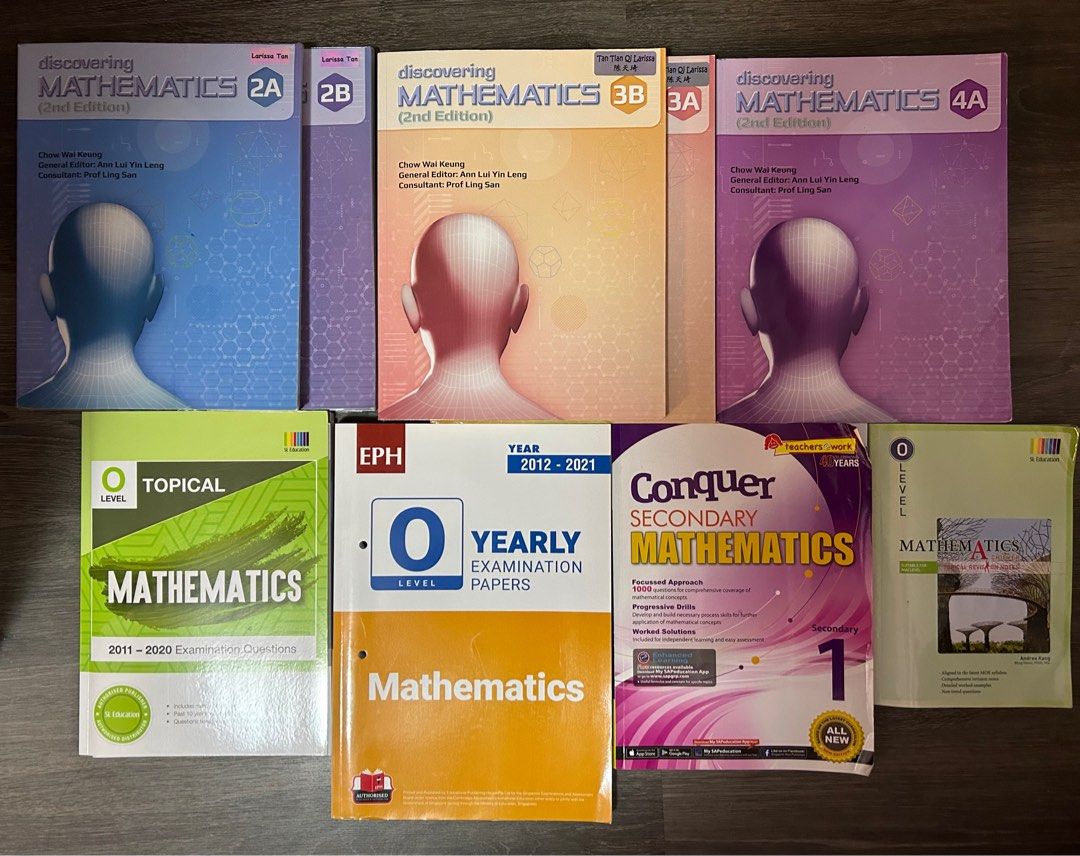 EMATH TEXTBOOKS & WORKBOOKS AND TYS, Hobbies & Toys, Books & Magazines ...