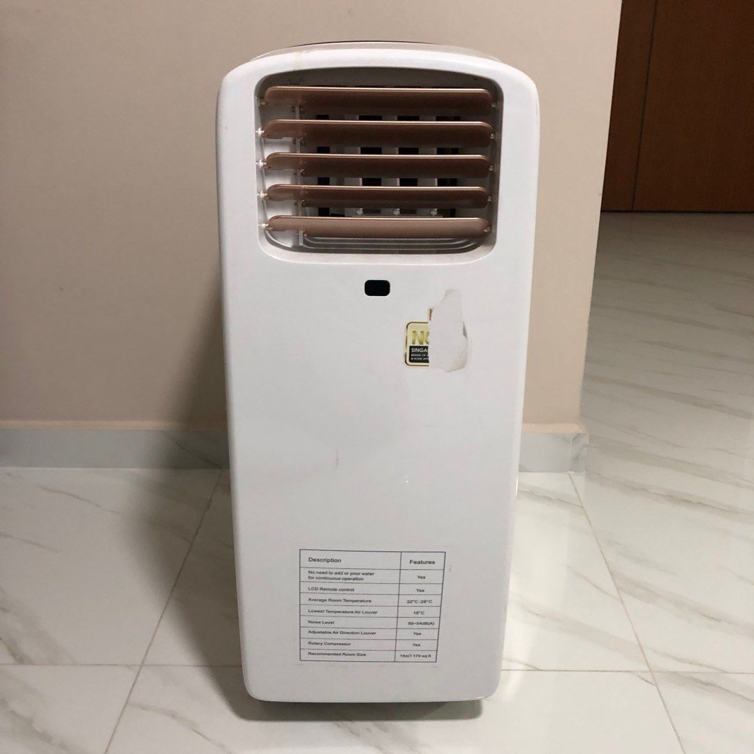 Eurepace Epac 12T2 12000 BTU Portable Air Conditioner, TV & Home
