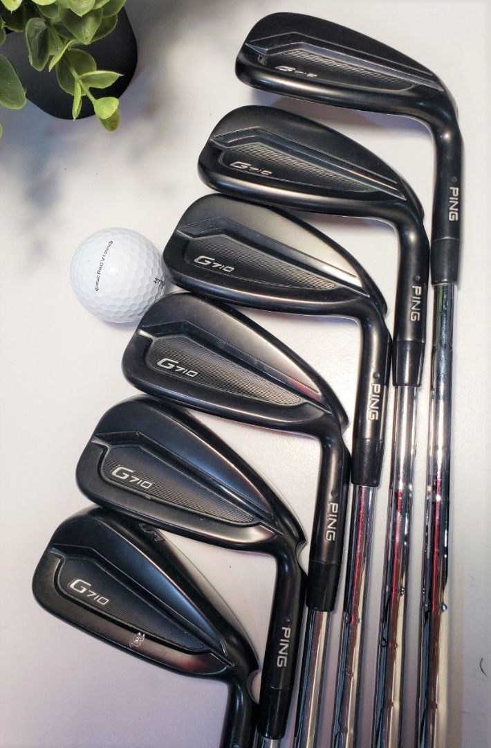 Extremly for Hard Hitter!!! Black Beauty Ping G710 Irons Set (X