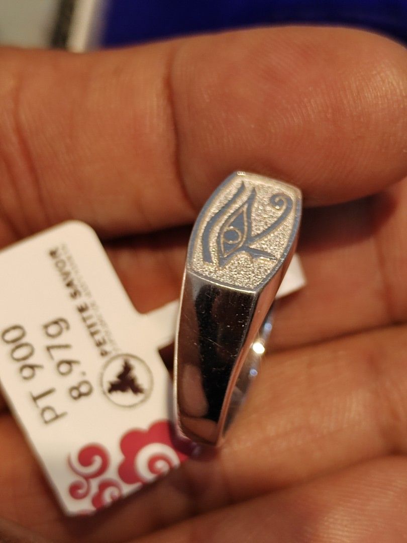 EYE OF HORUS MEN S RING Luxury Accessories on Carousell