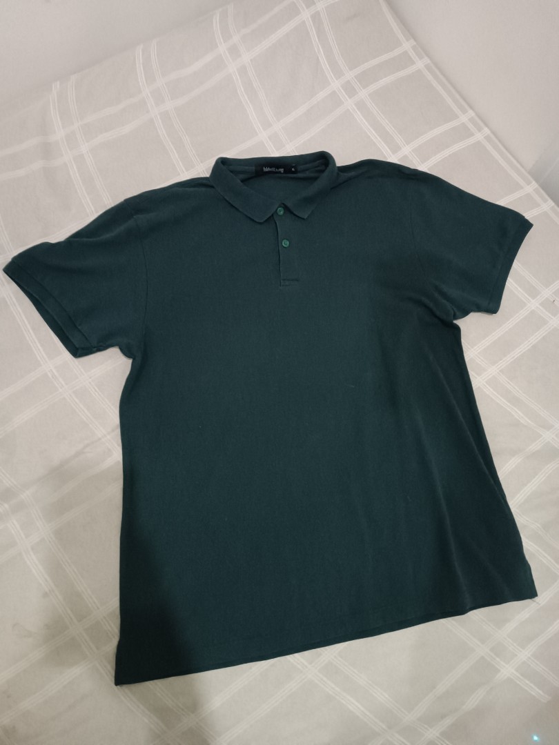 Folded & Hung Polo shirt (Green), Men's Fashion, Tops & Sets, Tshirts ...