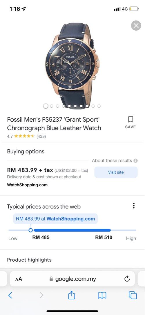 Fossil 5237 2025
