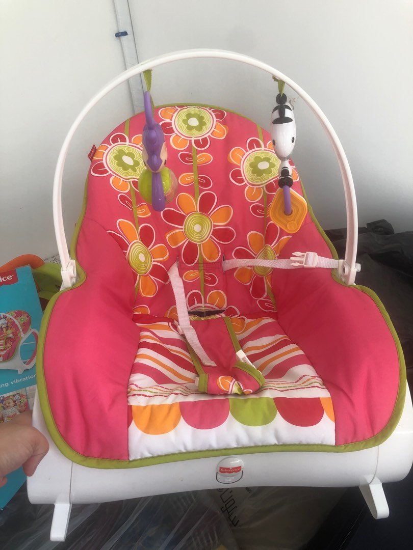 FIsher Price lounge chair with box, Babies & Kids, Baby Nursery & Kids