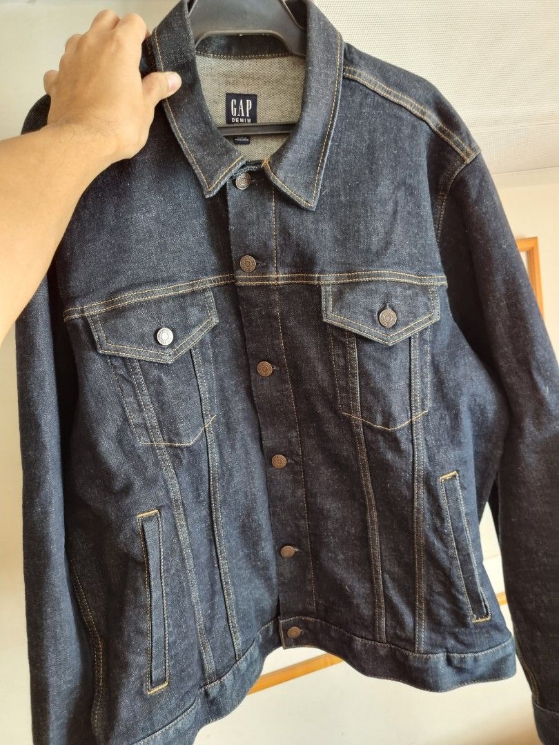 Gap Denim Jacket Men s Fashion Coats Jackets and Outerwear on Carousell