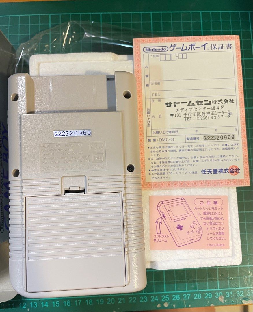 GB] 美品Nintendo 任天堂元祖初代DMG Gameboy, 電子遊戲, 電子遊戲機