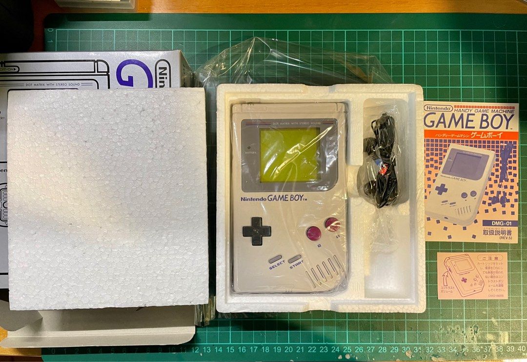 GB] 美品Nintendo 任天堂元祖初代DMG Gameboy, 電子遊戲, 電子遊戲機