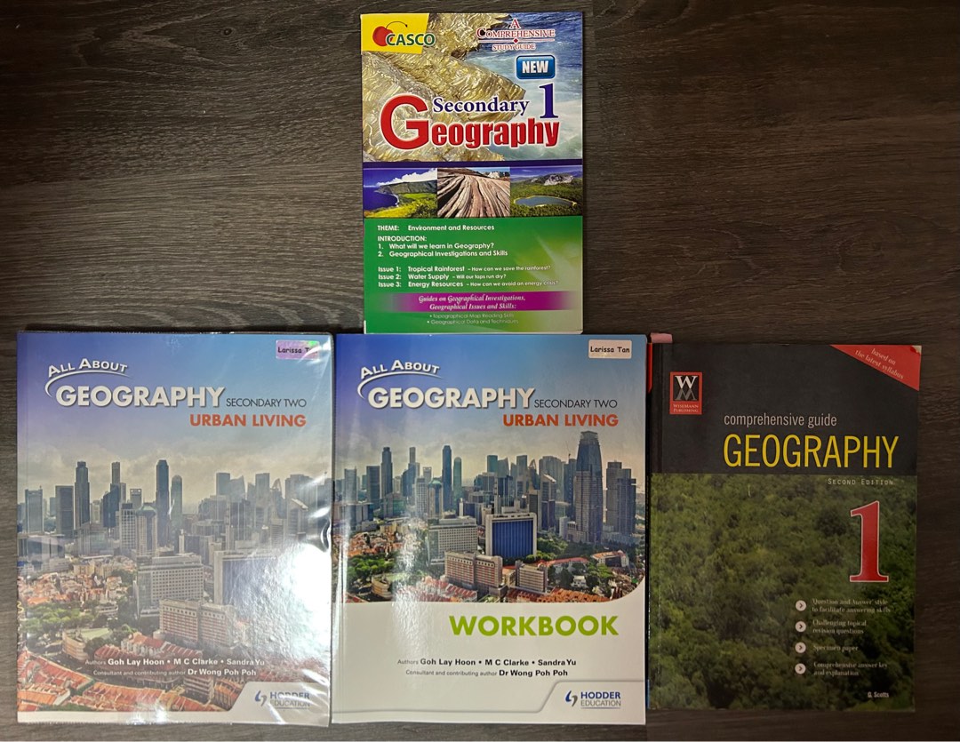GEOGRAPHY TEXTBOOK & WORKBOOK, Hobbies & Toys, Books & Magazines ...