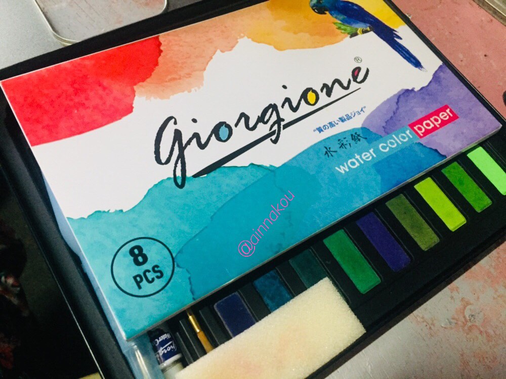 Watercolor 36 colors, Hobbies & Toys, Stationary & Craft