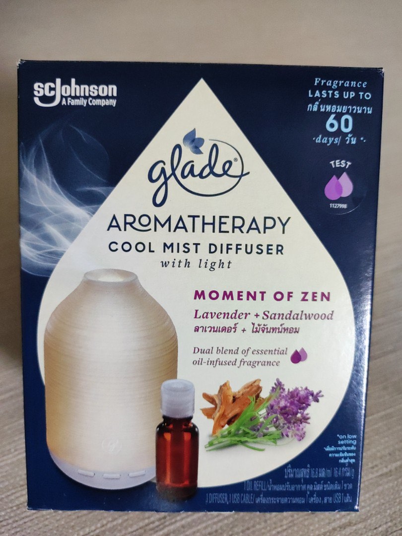 Glade®Aromatherapy fragrance candle Moment of Zen [Lavender