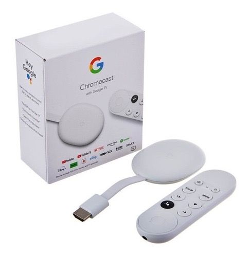 Google Chromecast with Google TV (4K) Streaming Stick Entertainment with  Voice Search - Watch Movies, Shows, and Live TV in 4K HDR, TV & Home  Appliances, TV & Entertainment, Media Streamers 