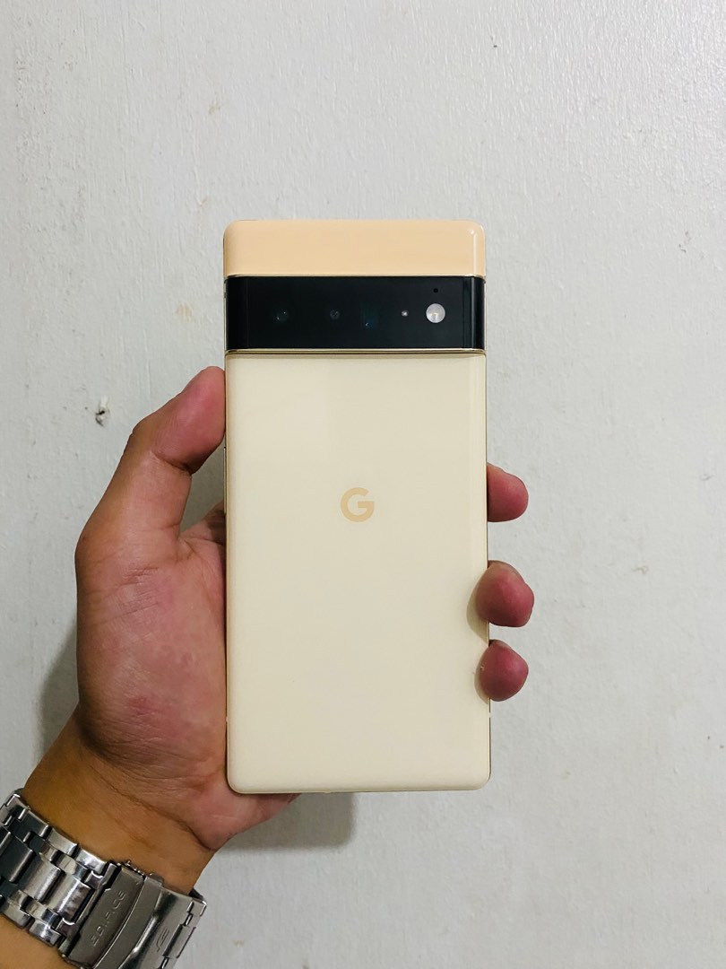 GOOGLE PIXEL 6 PRO 128GB YELLOW OPENLINE GOOD AS NEW WITH ORIG CORD ...