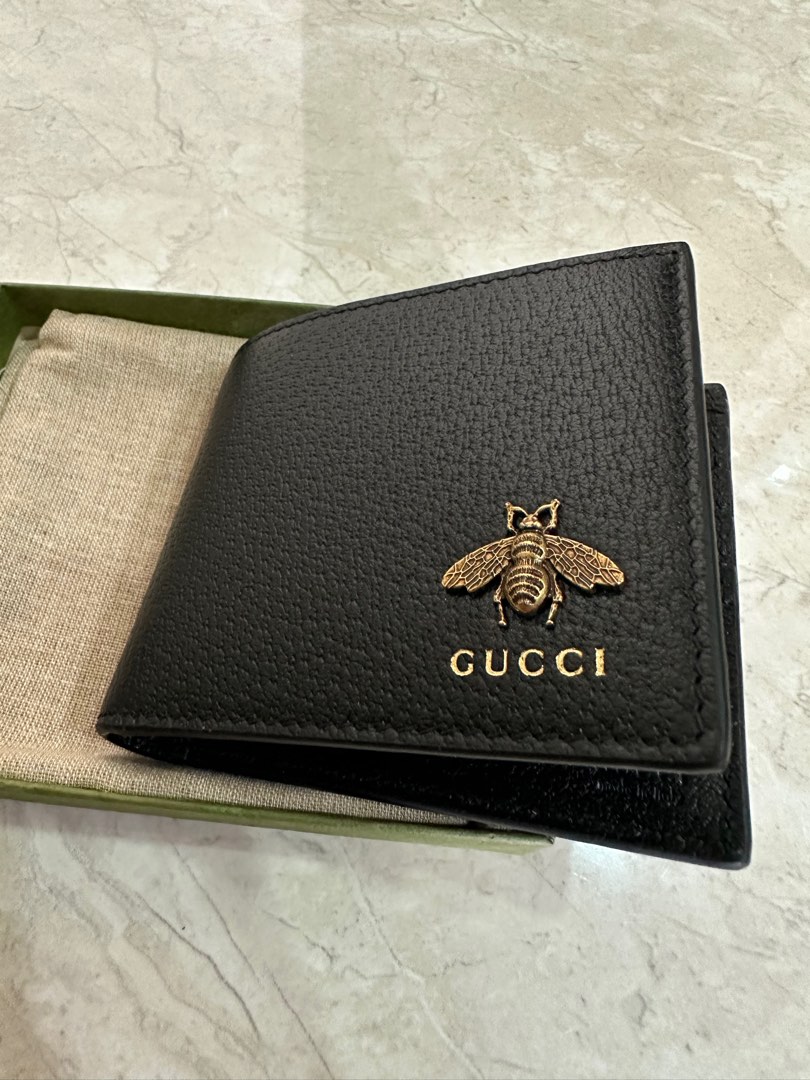 Gucci Men's Animalier Leather Wallet