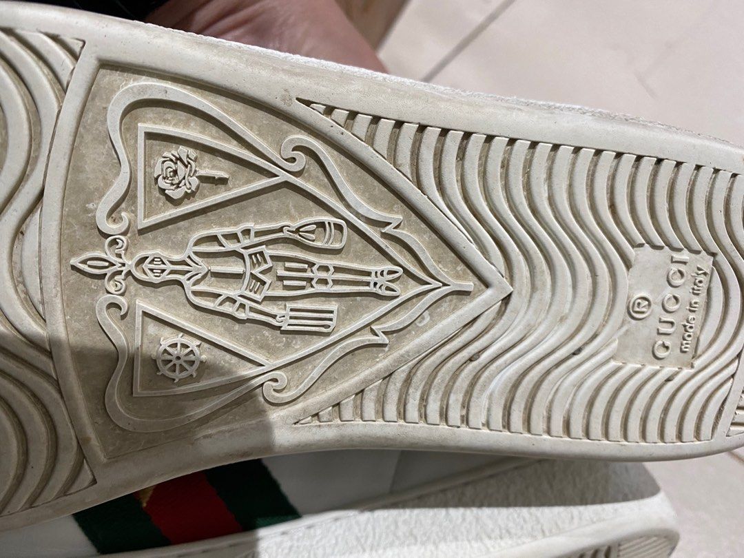 Gucci ladybird trainers hot sale