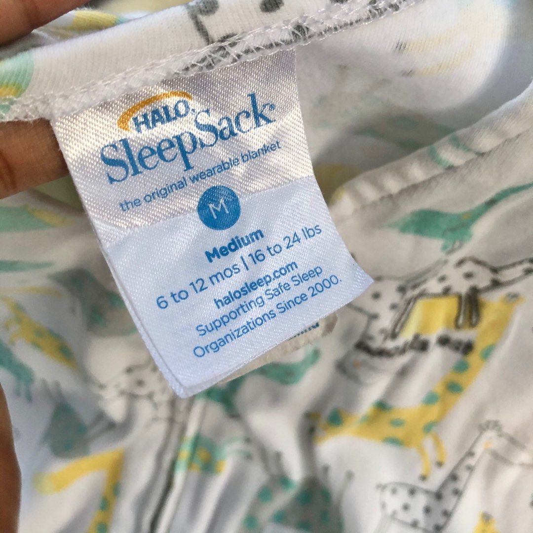 Halo sleepsack Giraffe, Babies & Kids, Babies & Kids Fashion on Carousell