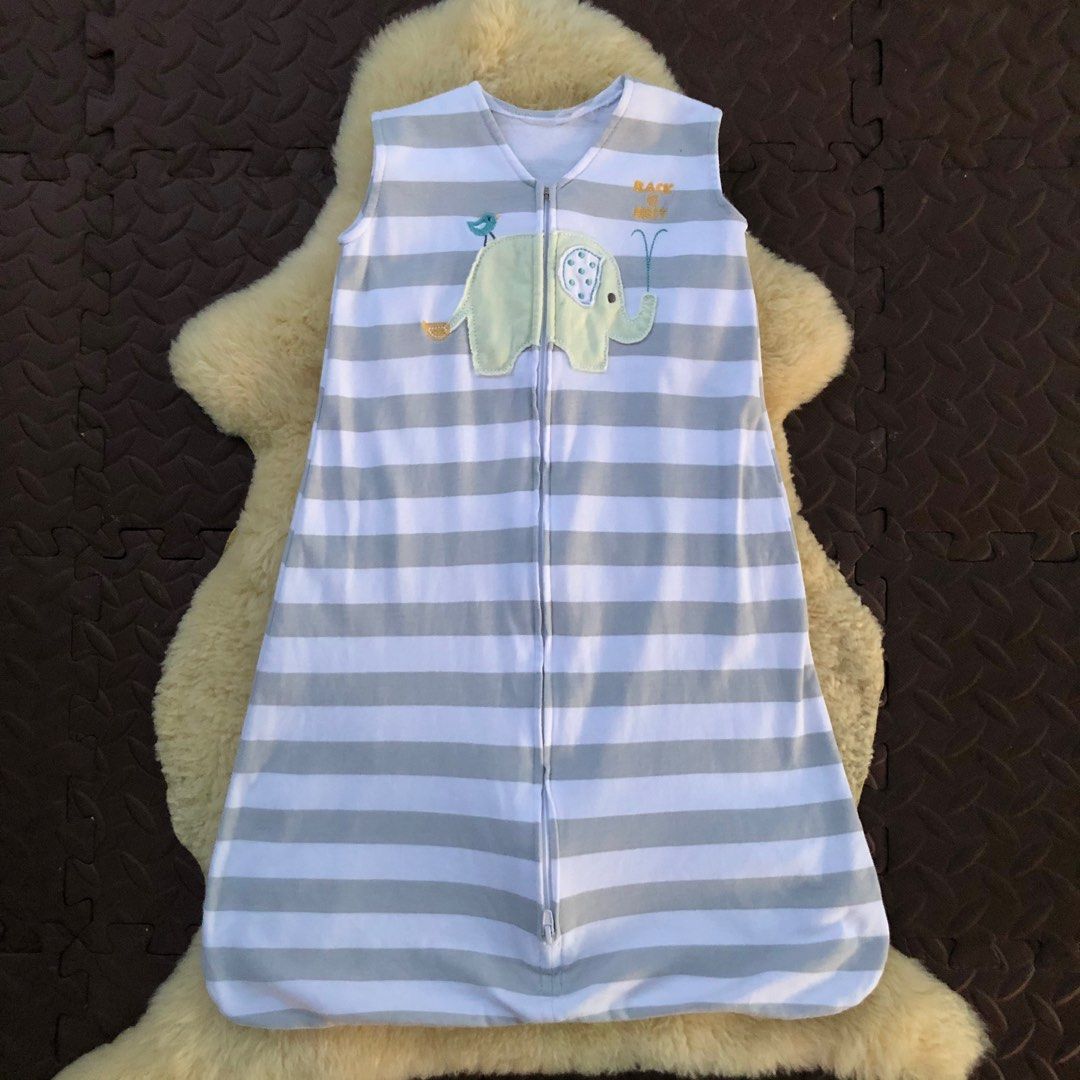 Halo sleepsack Gray stripe elephant, Babies & Kids, Babies & Kids