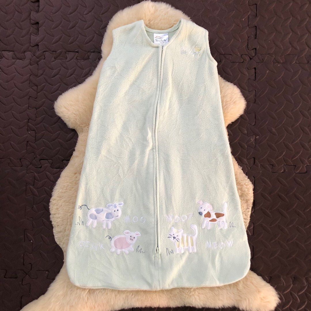 Halo sleepsack Sage green animals, Babies & Kids, Babies & Kids